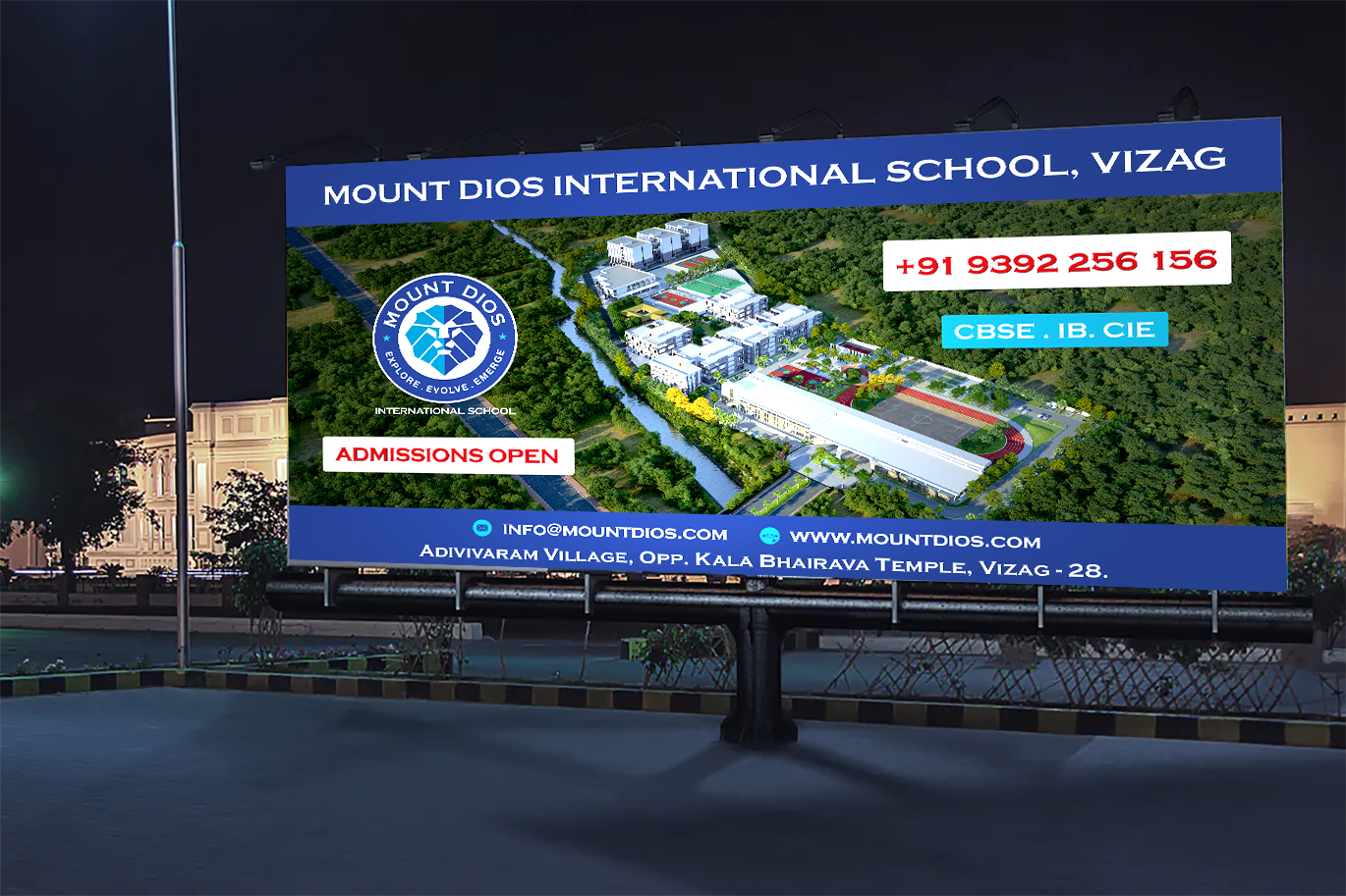 Mountdios billboard